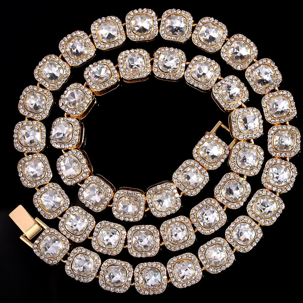 Crystal Clear Iced Out Necklace