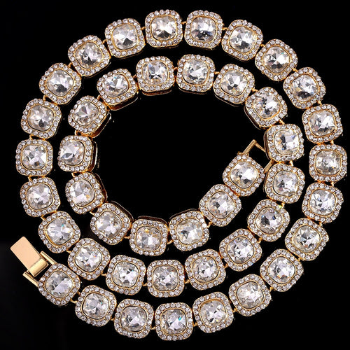 Crystal Clear Iced Out Necklace