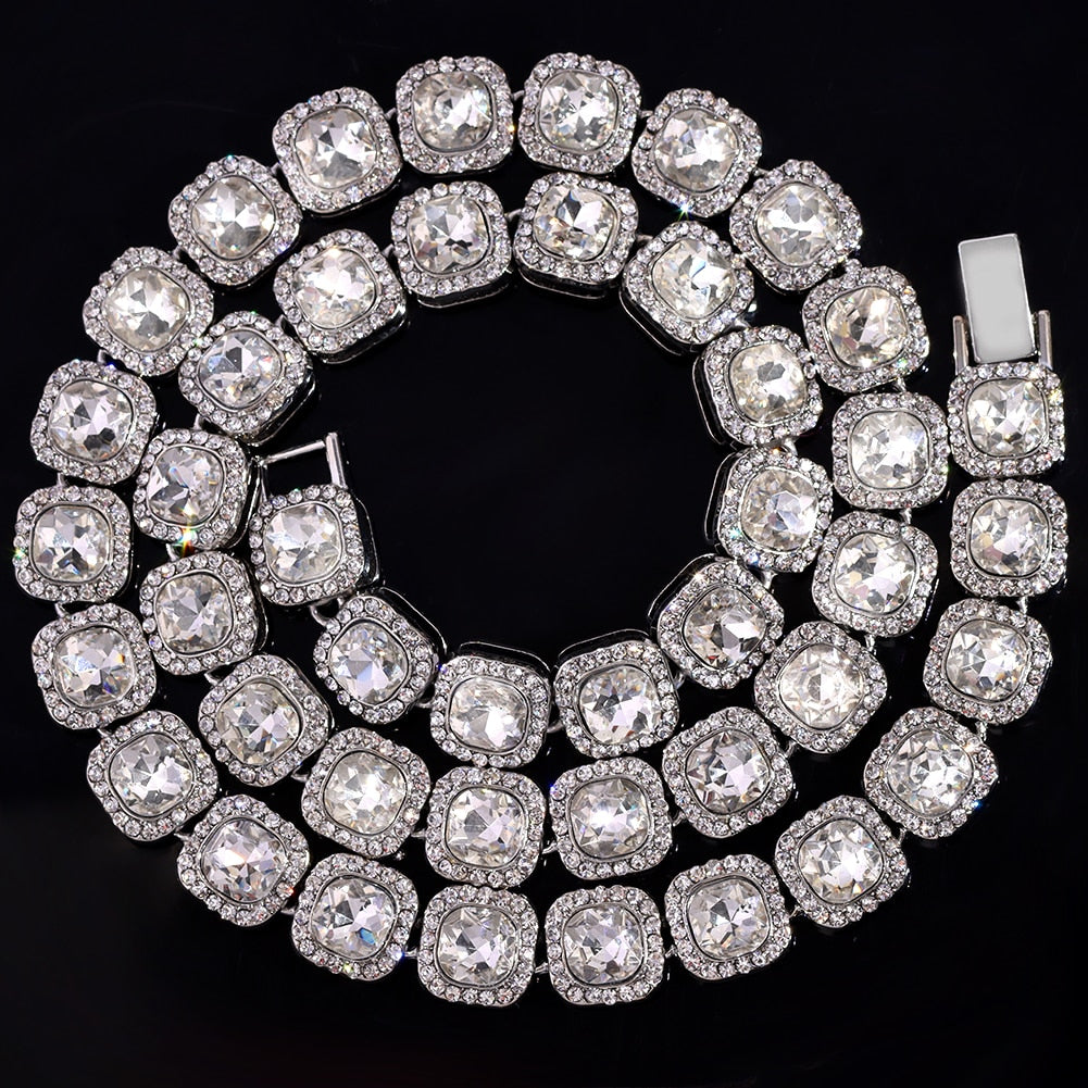 Crystal Clear Iced Out Necklace